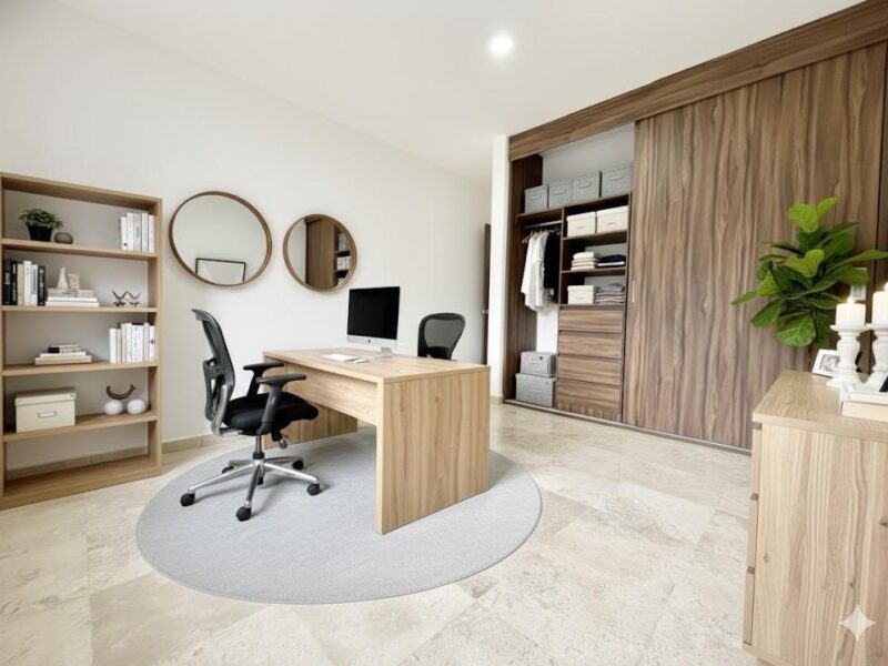 Departamento con patio privado y doble altura en Ciudad de los Deportes