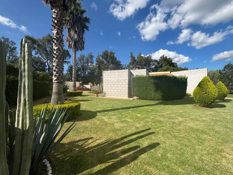 Casa en venta en Tequisquiapan | Terreno de 3,127 m² | fraccionamiento privado | una planta