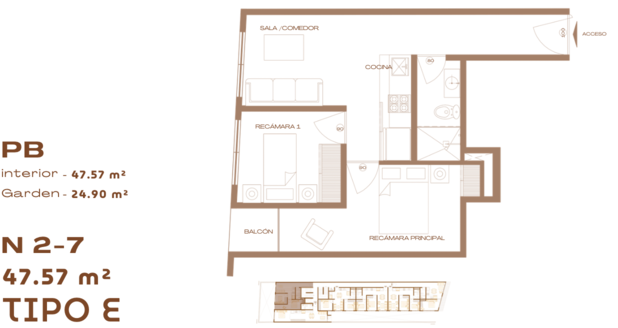 Departamentos Roma Norte PREVENTA | 45 a 72m2 | Alta plusvalía | 1 y 2 recámaras
